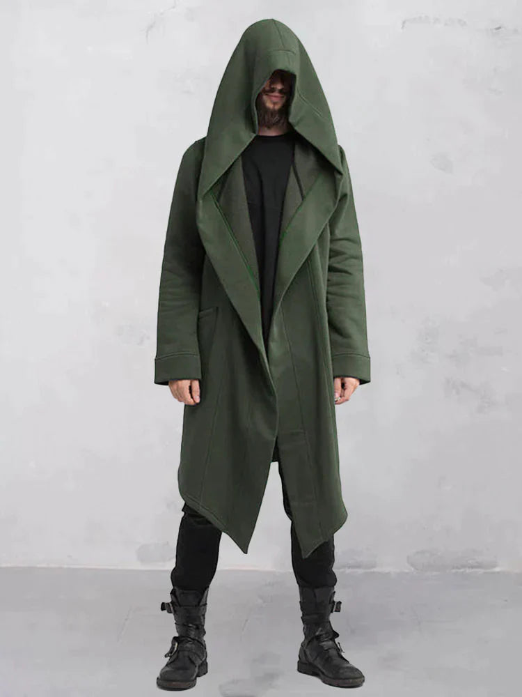 Cardigan Mit Kapuze Cape Mantel