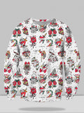 Printed Street Trend Klassisch Crew Neck Sweatshirt