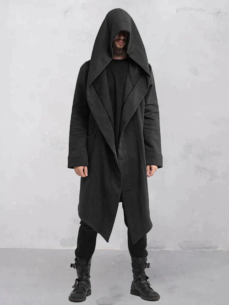 Cardigan Mit Kapuze Cape Mantel