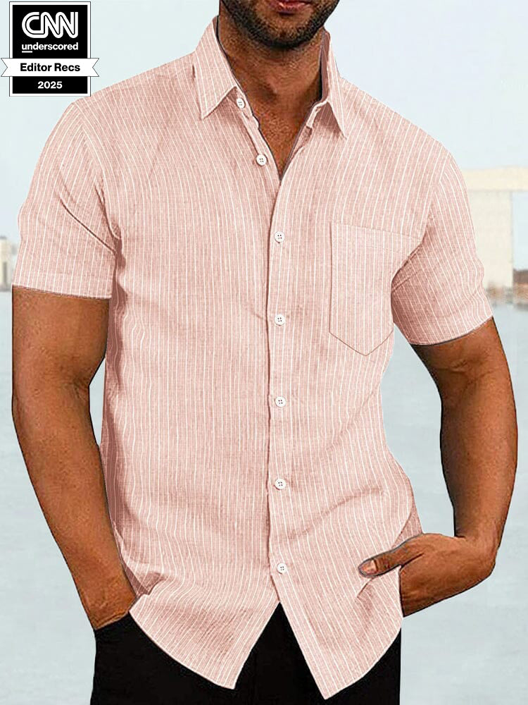Kurz Ärmel Casual Hemd
