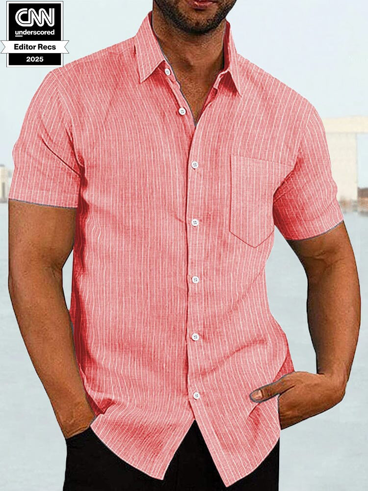 Kurz Ärmel Casual Hemd