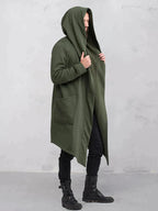 Cardigan Mit Kapuze Cape Mantel