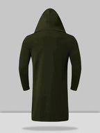 Cardigan Mit Kapuze Cape Mantel