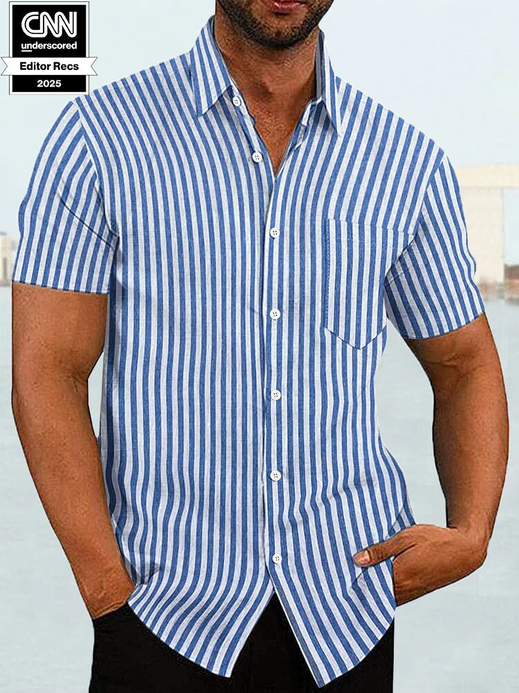 Kurz Ärmel Casual Hemd