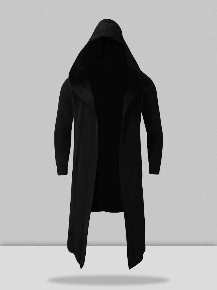 Cardigan Mit Kapuze Cape Mantel