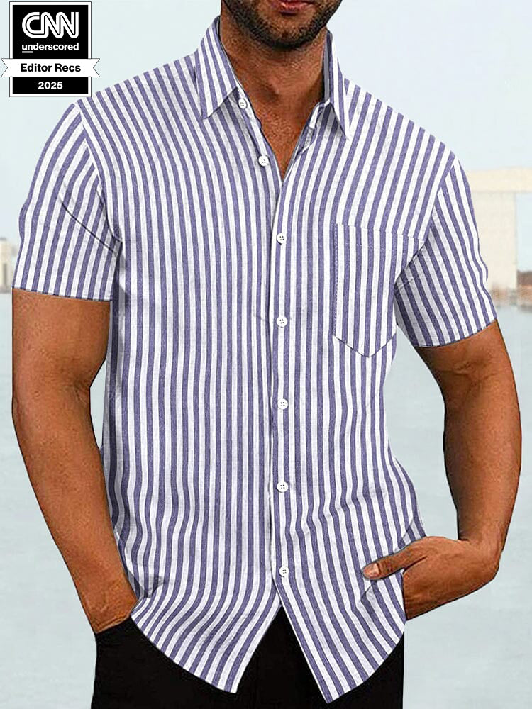 Kurz Ärmel Casual Hemd