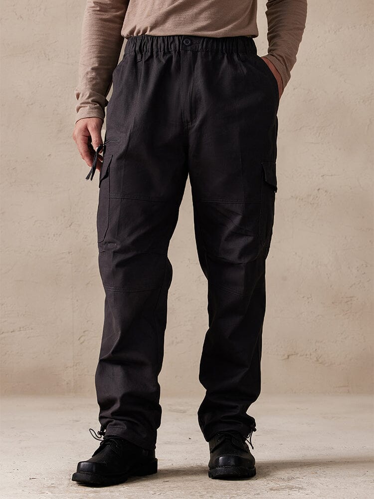 Casual 100% Baumwolle Multi Pockets Hose