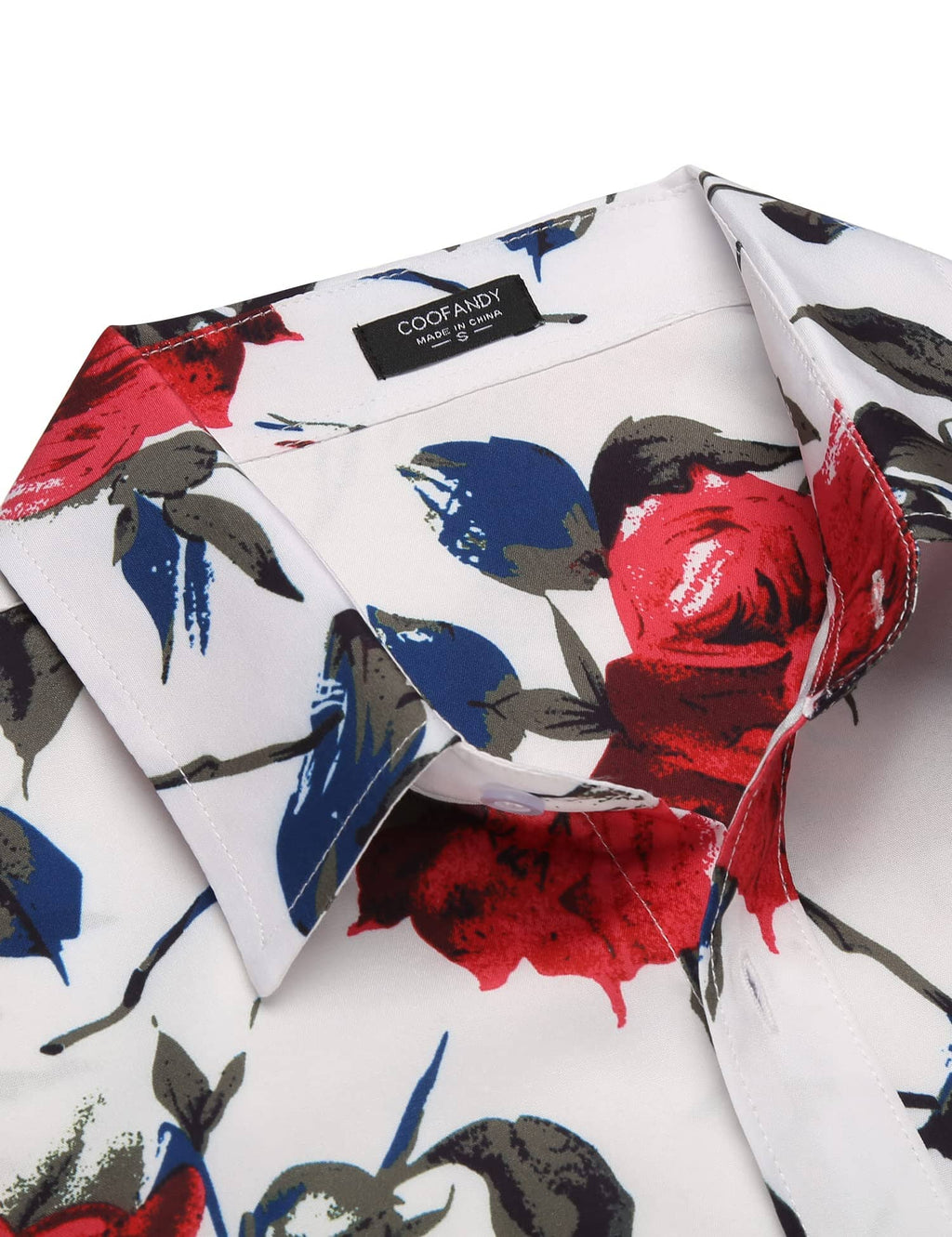 Blumen Hawaii Tropical Knopf Down Strand Hemd