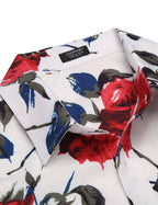 Blumen Hawaii Tropical Knopf Down Strand Hemd