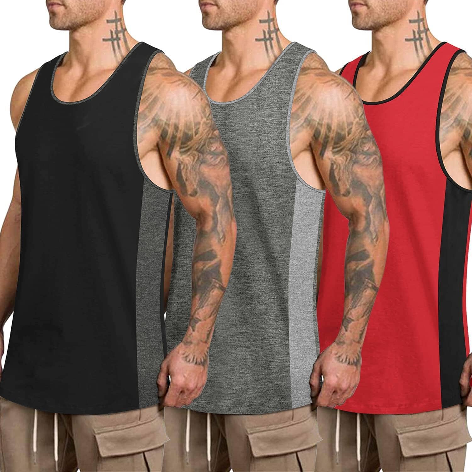 3 Pack Workout Tank Top