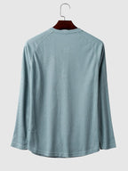 Lang Ärmel Hemd With Buttons
