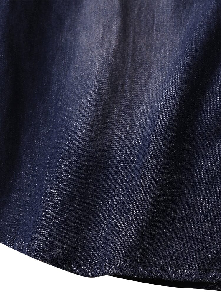 Denim Lang Ärmel Hemden