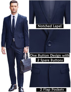2 Teil Tuxedo Anzug Set Blazer Jacke for Business