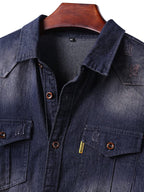 Denim Lang Ärmel Hemden
