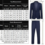 2 Teil Tuxedo Anzug Set Blazer Jacke for Business