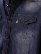 Denim Lang Ärmel Hemden
