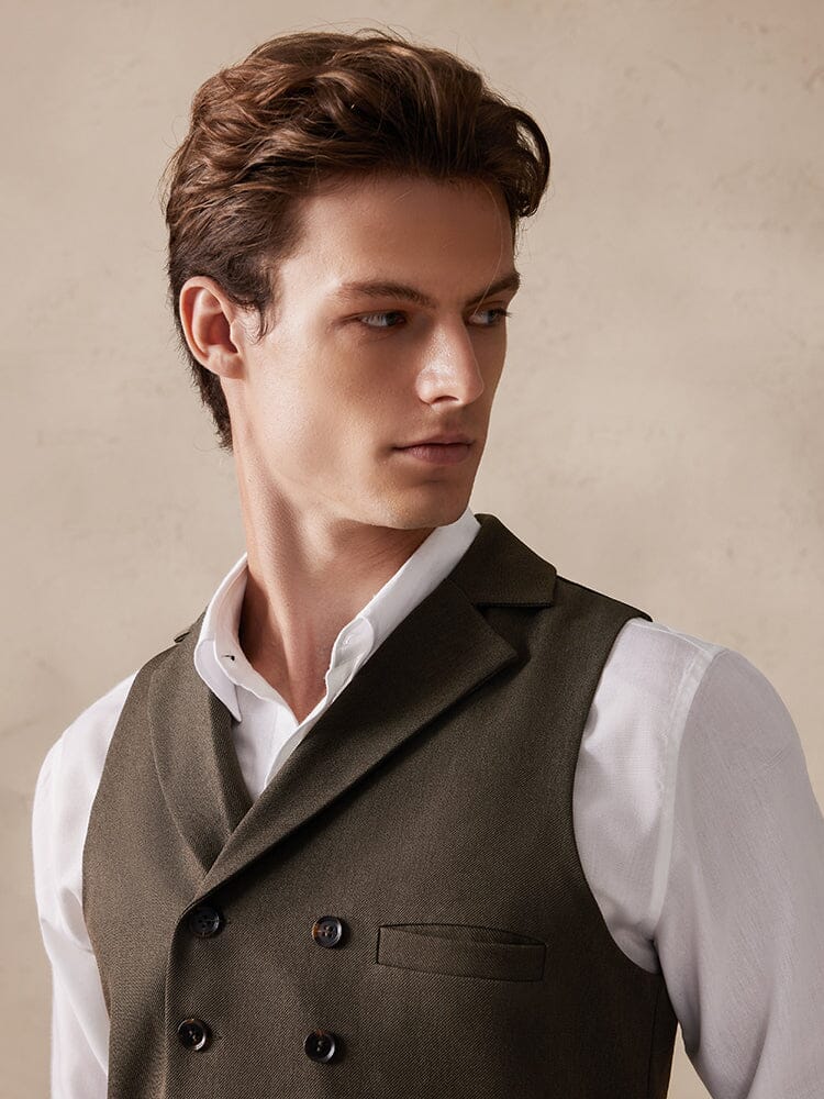 Vintage Double-Breasted Weste