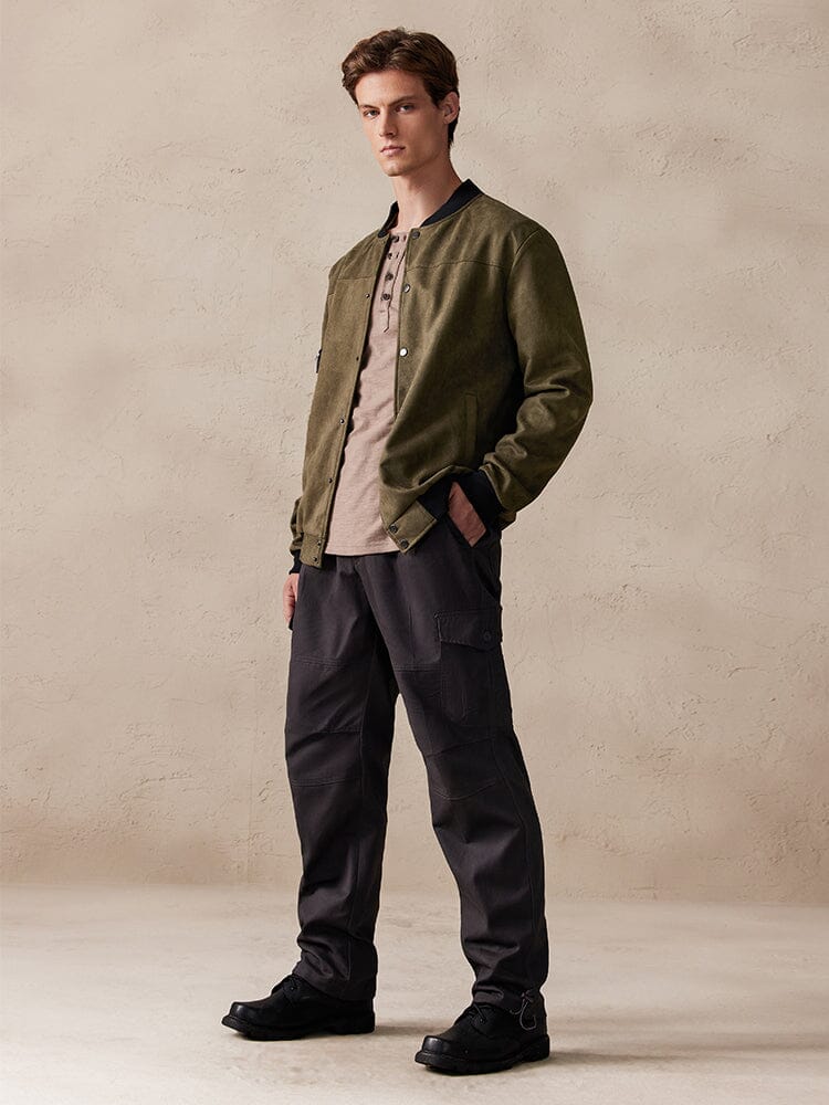 Casual 100% Baumwolle Multi Pockets Hose