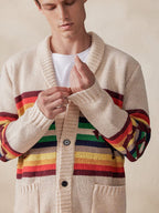 Stylish Colorful Graphic Cardigan