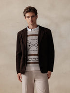 Elegant Corduroy Blazer Jacke