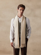 Soft Uni Tassel Schal
