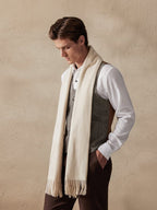 Soft Uni Tassel Schal