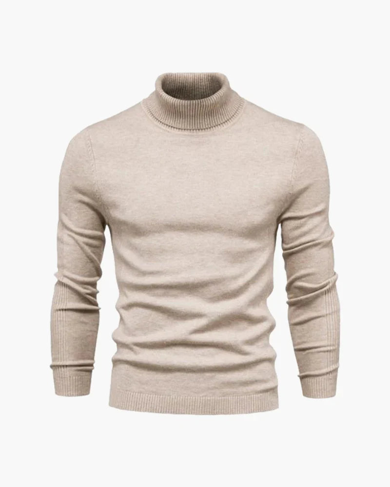 JANGSAN Merinowolle-Rollkragenpullover
