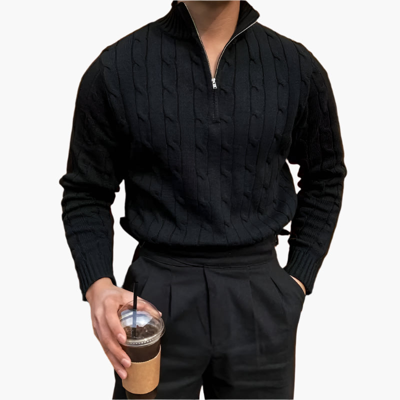 GWANGJU Halbreißverschluss-Pullover