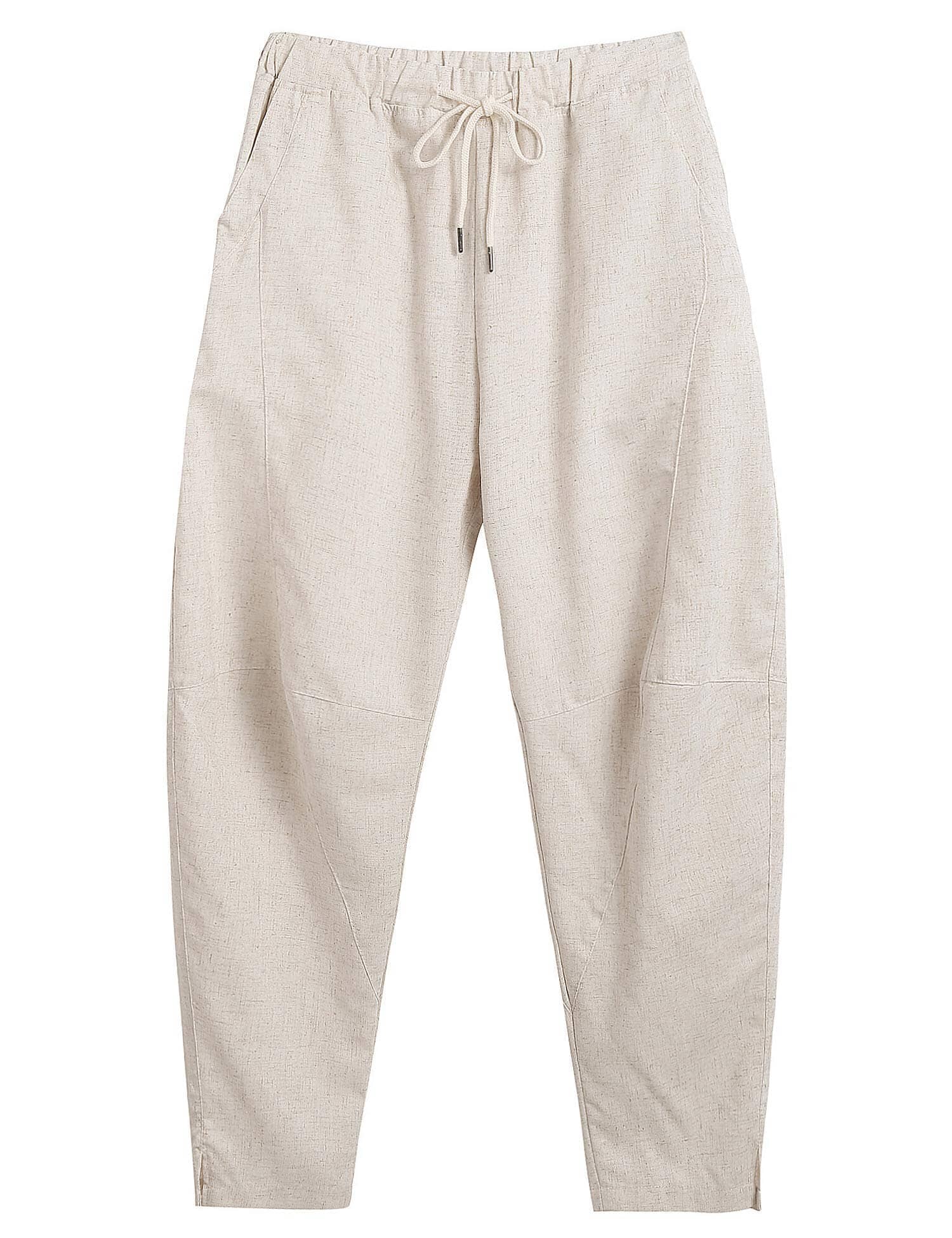 Leinen Stil Strand Hose