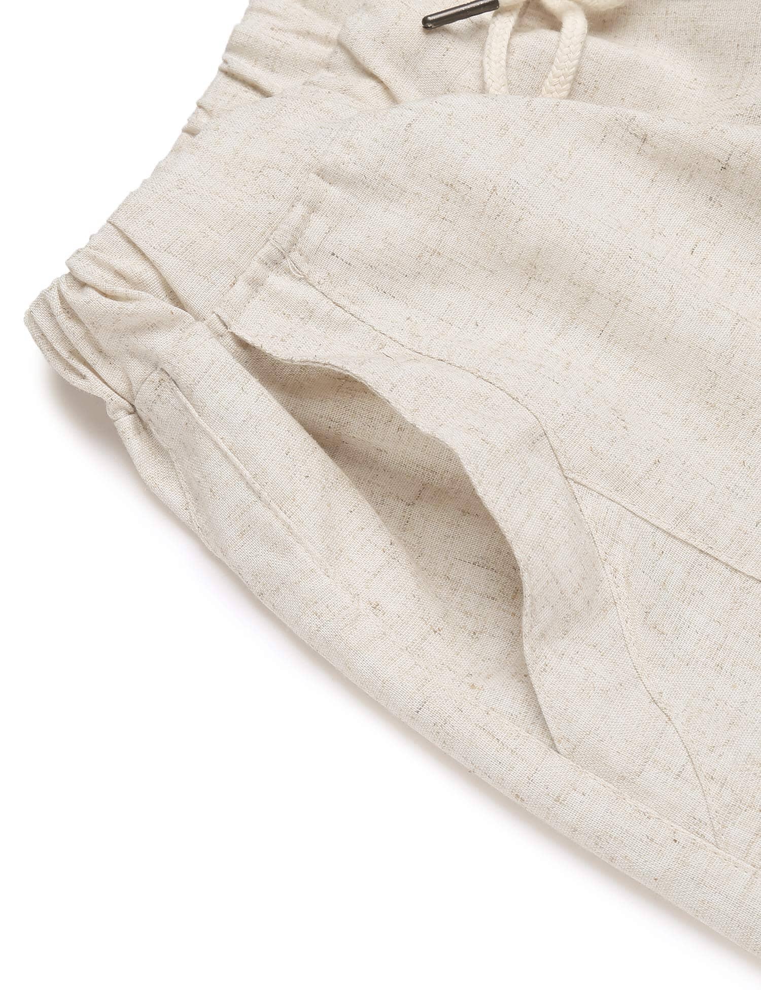 Leinen Stil Strand Hose