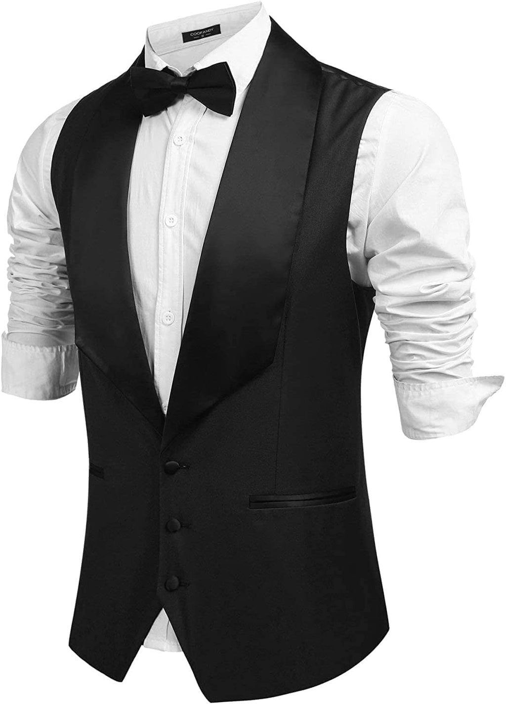 V-Neck Slim Fit Anzug Westen (US Only)