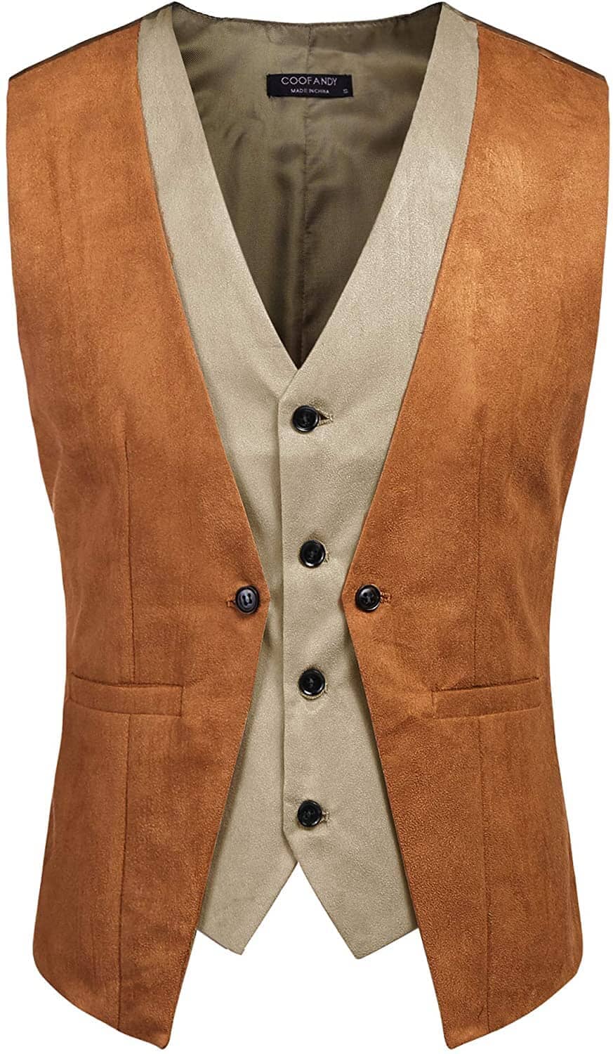 Suede Leather Weste