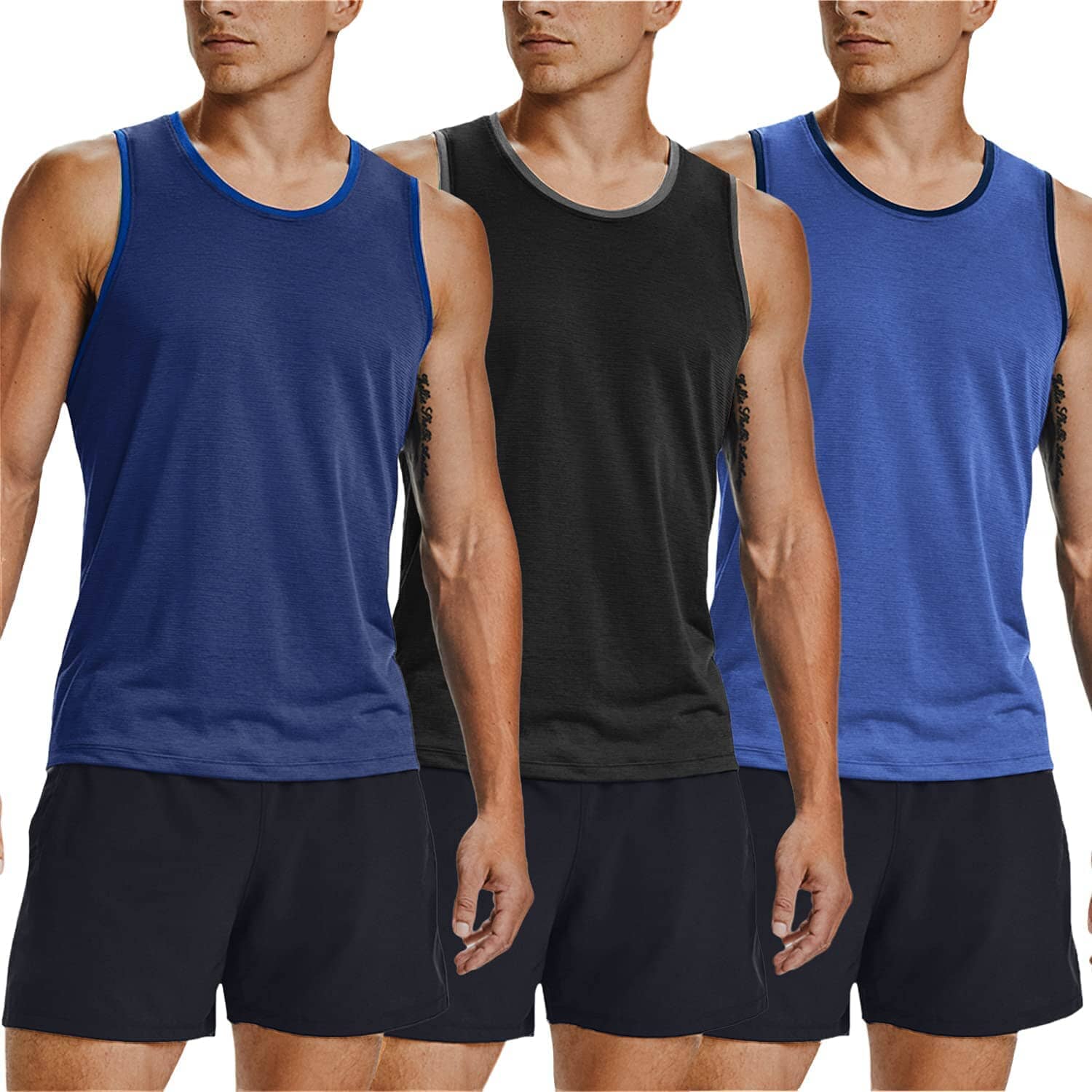 Gym Tank Top 3 Pack Hemden
