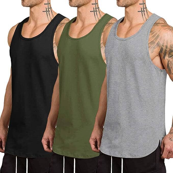 3-Pack Schnell Trocken Gym Weste