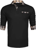 Lang Ärmel Polo Hemd
