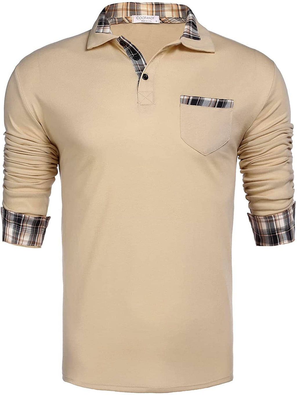Lang Ärmel Polo Hemd