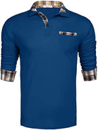 Lang Ärmel Polo Hemd