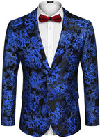 Rose Embroidered Blazer