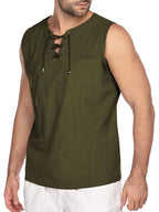 Leinen Tank Top