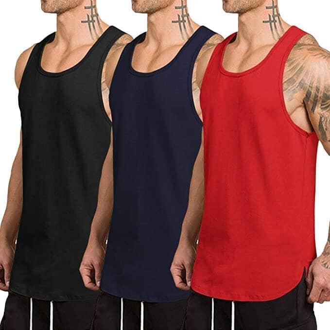 3-Pack Schnell Trocken Gym Weste
