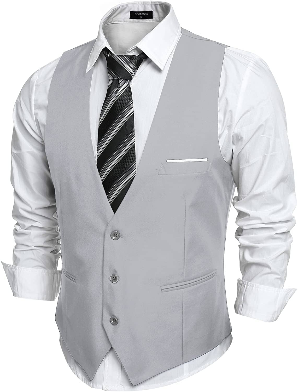 Slim Fit Jacke Weste