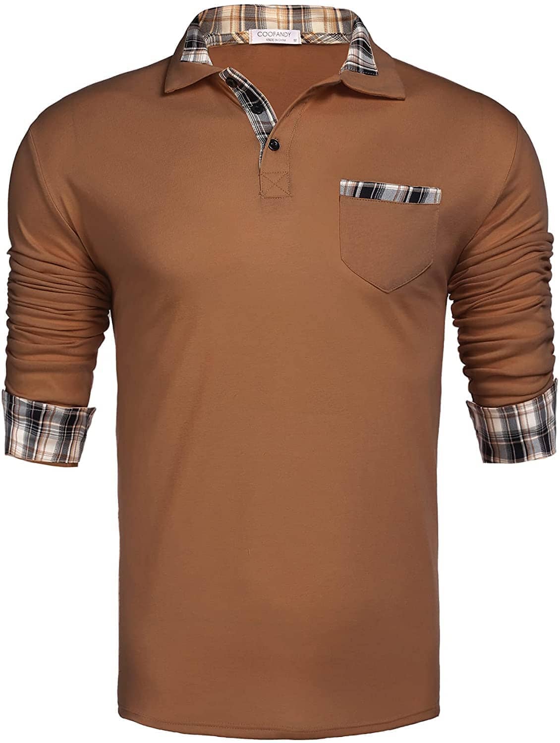 Lang Ärmel Polo Hemd