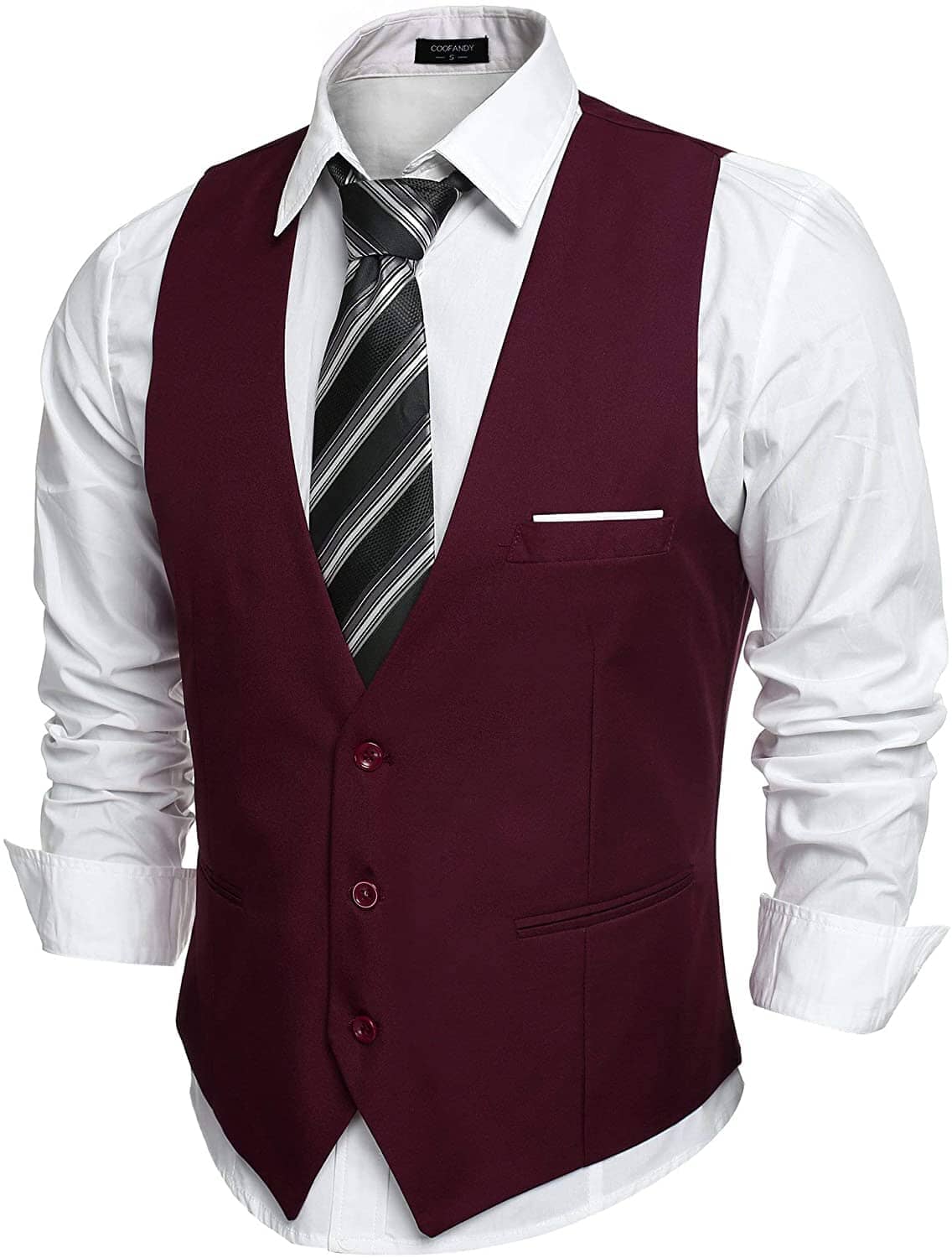 Slim Fit Jacke Weste