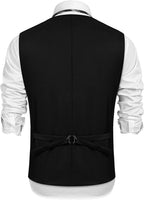 Slim Fit Sequins Weste