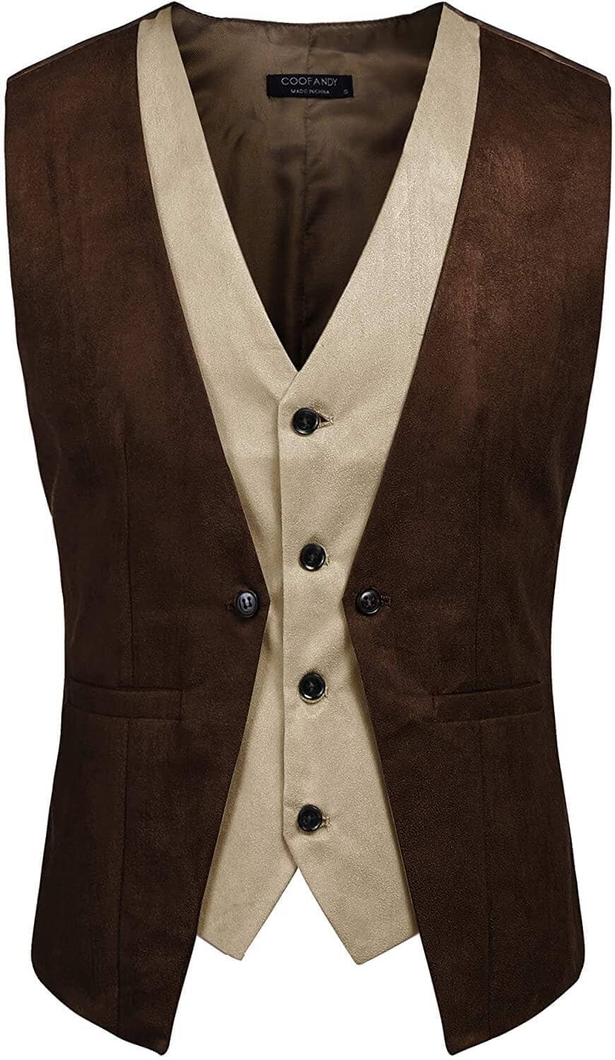 Suede Leather Weste