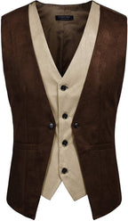 Suede Leather Weste