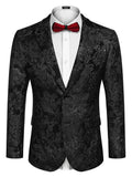 Rose Embroidered Blazer