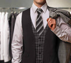 Business Anzug Weste