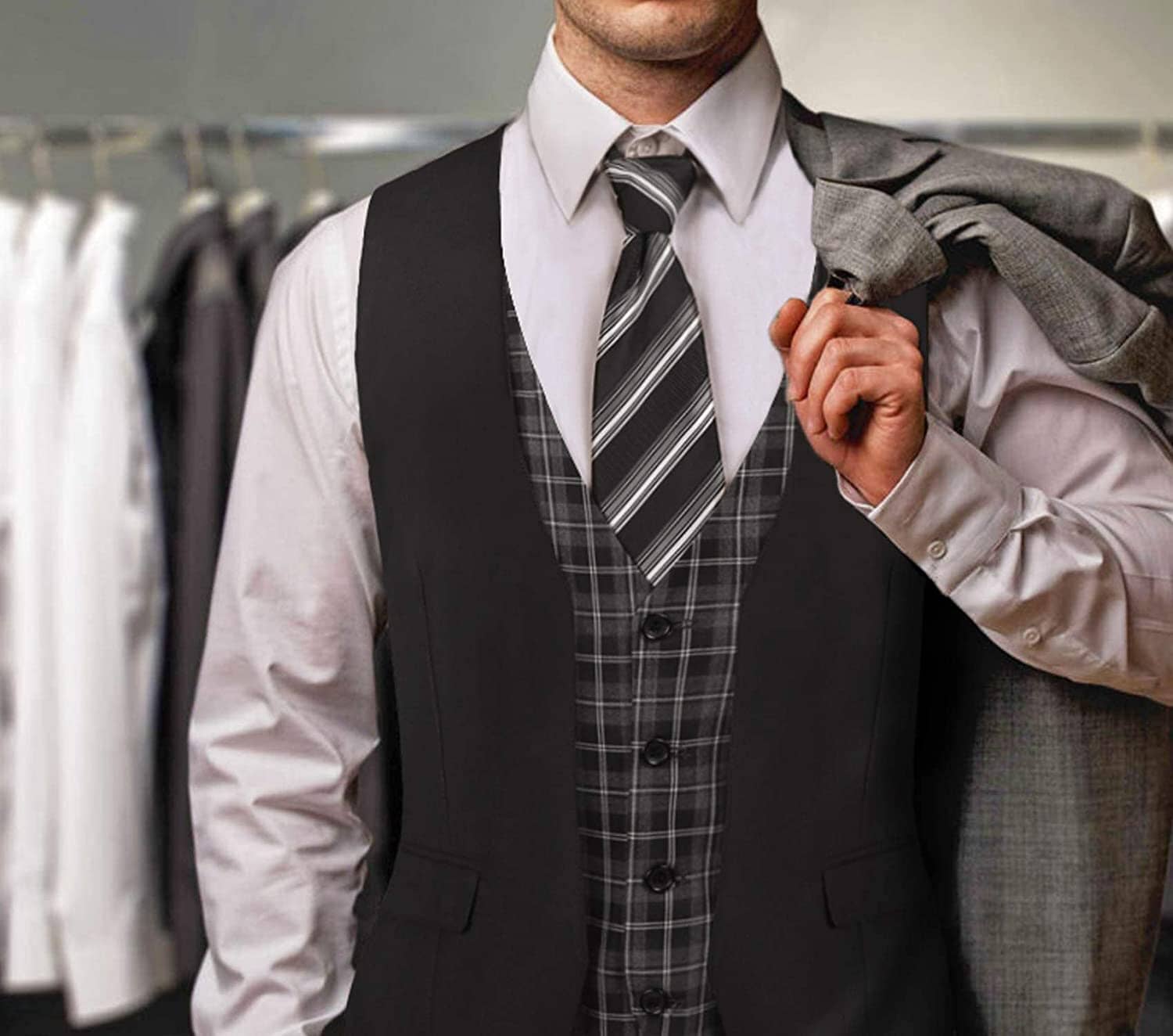 Business Anzug Weste