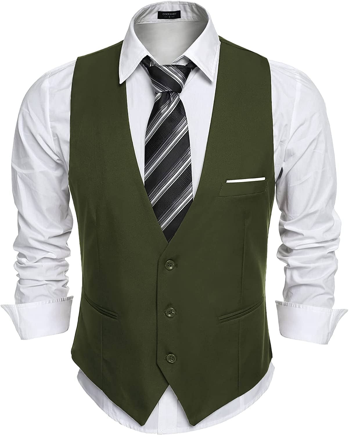Slim Fit Jacke Weste